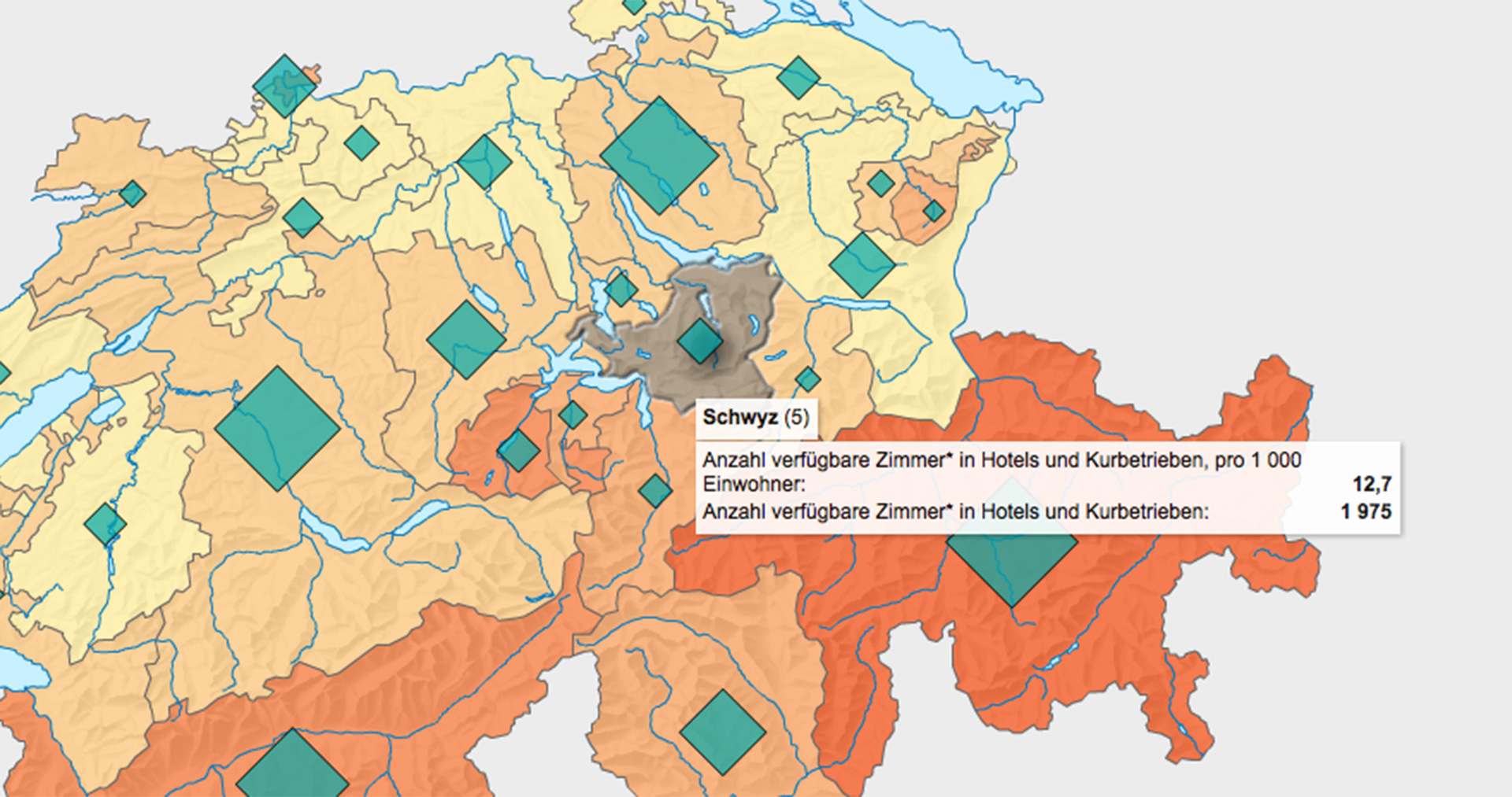 Statistischer Atlas der Schweiz Detailansicht