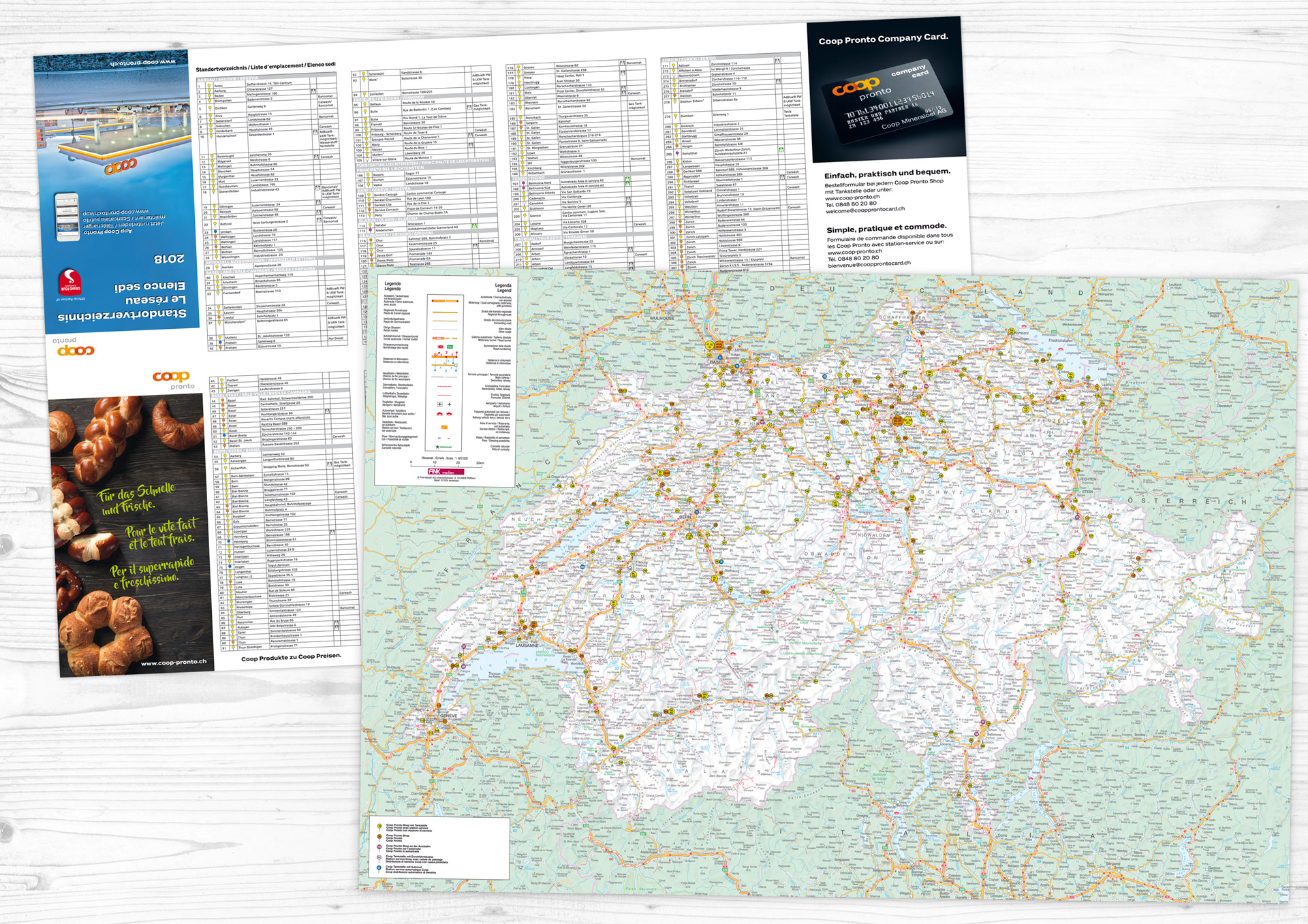 Coop Pronto Vorder- und Rückseite