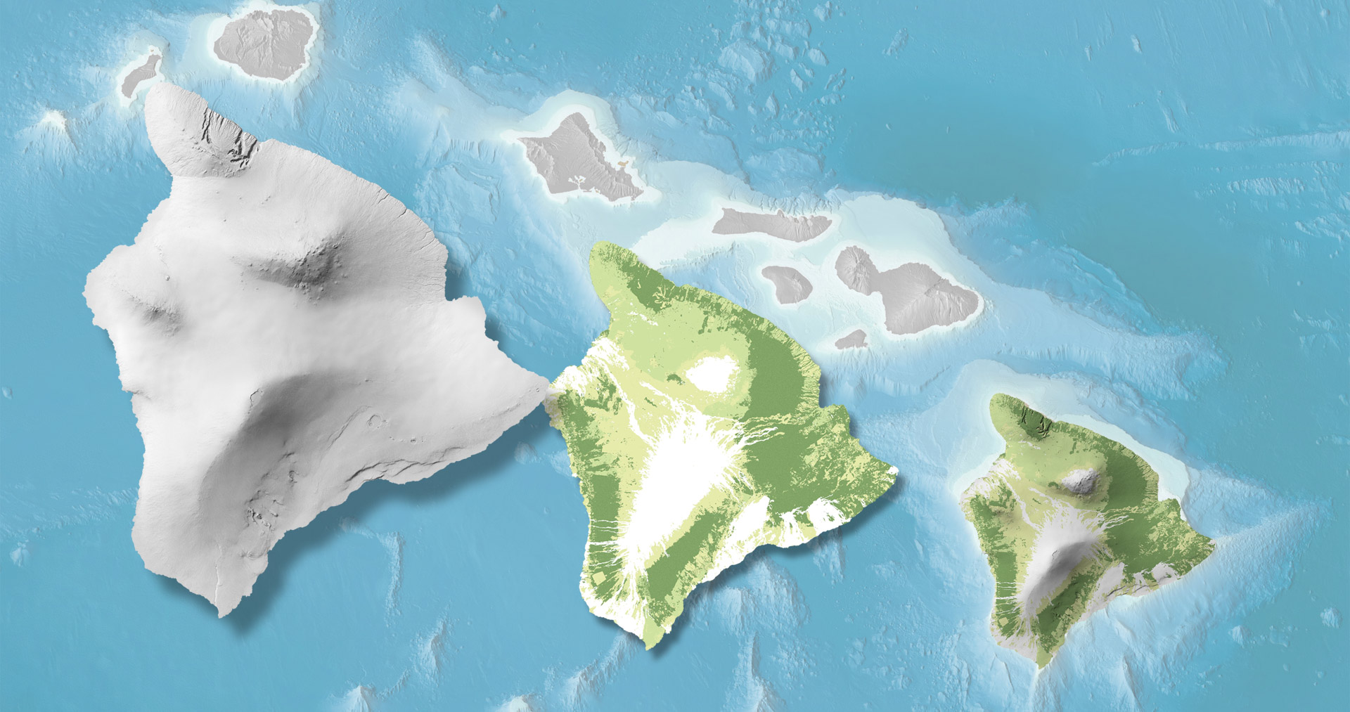 Big Island Relief Überblick