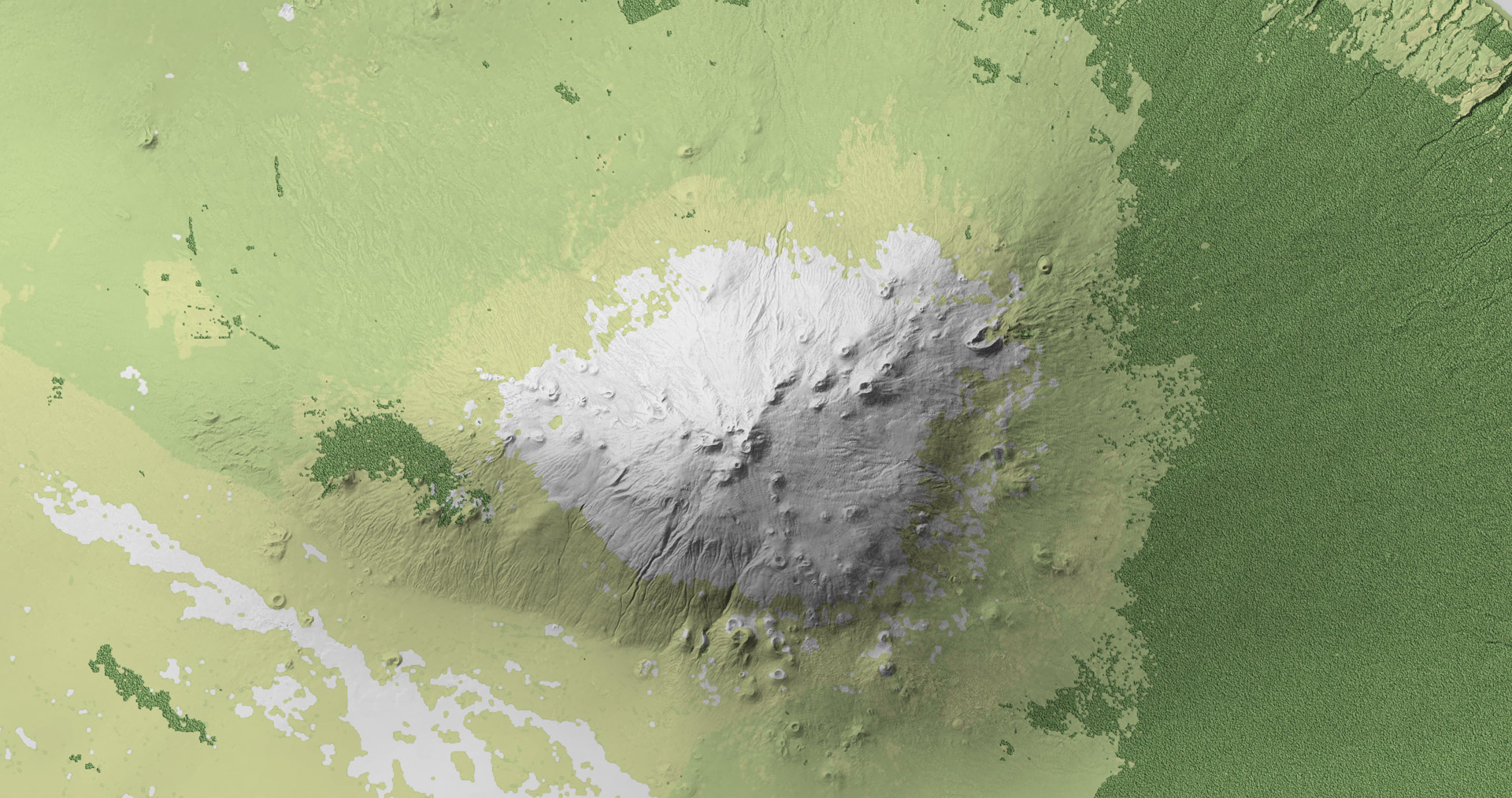 Big Island Relief Detailansicht